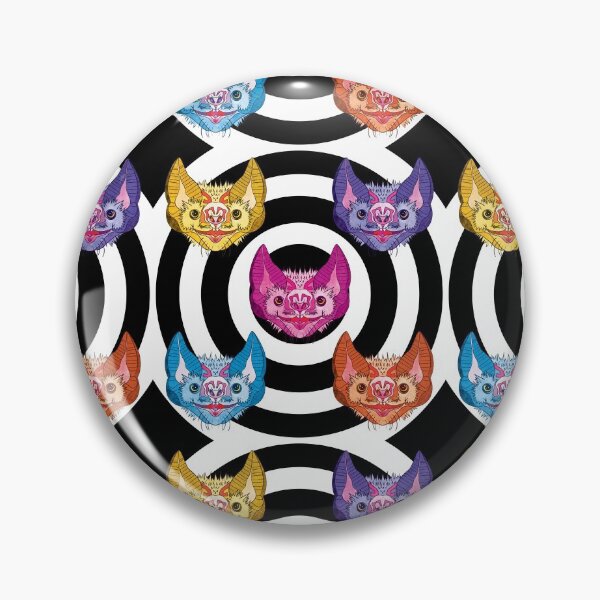 Item preview, Rainbow Bat Hypnosis designed and sold by chelldroid.