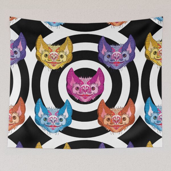 Item preview, Rainbow Bat Hypnosis designed and sold by chelldroid.