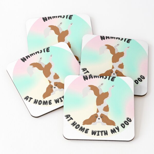 Item preview, Namaste en casa con mi perro designed and sold by aniicreates.