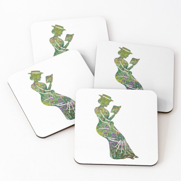 Item preview, Victorian watercolor book silhouette designed and sold by creativecaileigh.