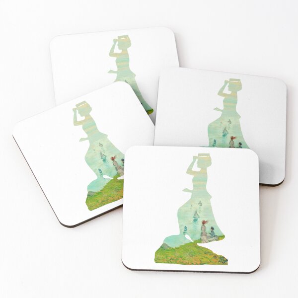 Item preview, Victorian watercolor sailboat silhouette designed and sold by creativecaileigh.
