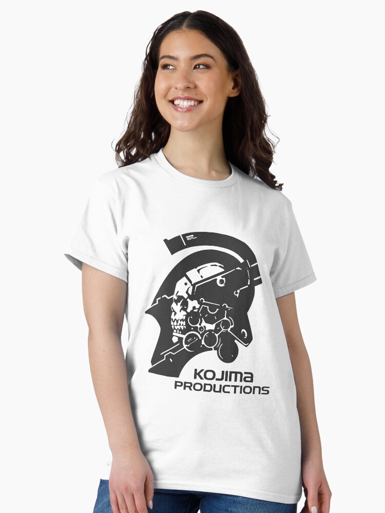 Thumbnail 2 of 7, Classic T-Shirt, Death Stranding Kojima Productions Play games with science and strategy designed and sold by DeathStrandingy.