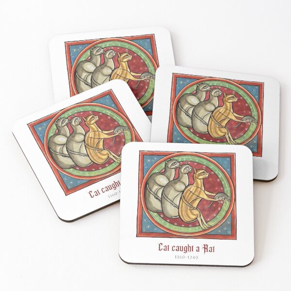 Item preview, Cat caught a Rat - late 12th century. designed and sold by ebrawne.