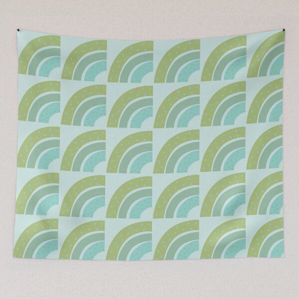 Item preview, Blue-green rainbow designed and sold by ArteAnnie.