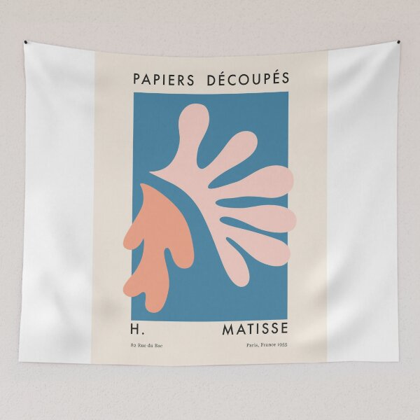 Item preview, Blue Matisse Pink Poster designed and sold by giaacle.