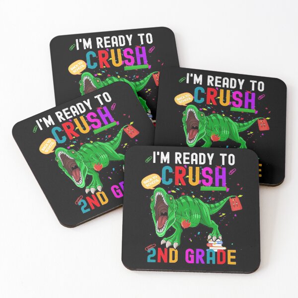 Item preview, 2nd Grade I'm Ready to Crush  Funny Dinosaurs Lovers  designed and sold by Nzgiftsandmore.