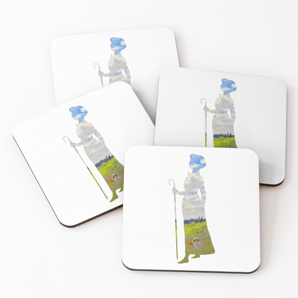 Item preview, Victorian watercolor field silhouette designed and sold by creativecaileigh.