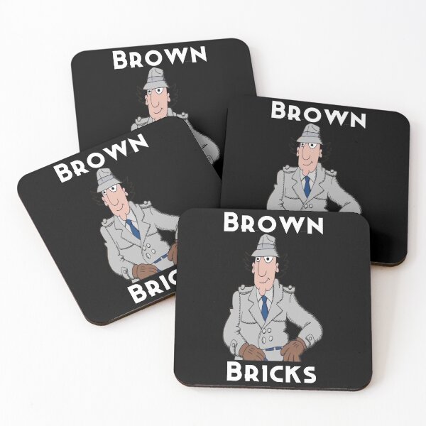 Item preview, Funny Gift For Inspector Gadget - Brown Bricks In Minecrap Halloween designed and sold by KallieShanahat.