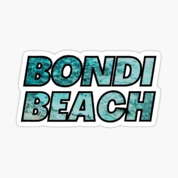 Bondi beach Sticker