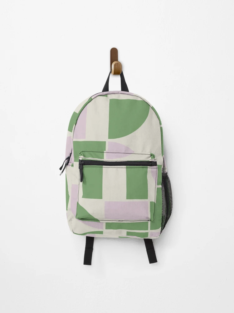 Thumbnail 1 of 3, Backpack, Geometric Abstract Pattern 05 designed and sold by aMano-mapping.