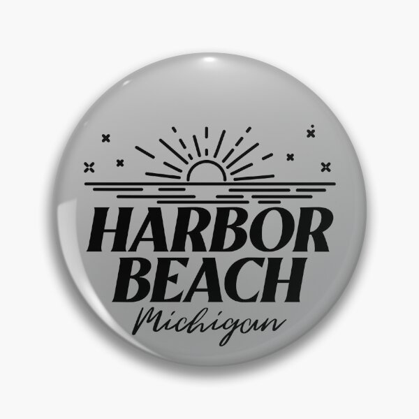 Item preview, Harbor Beach Michigan Sun Black Design designed and sold by Eleven-K.