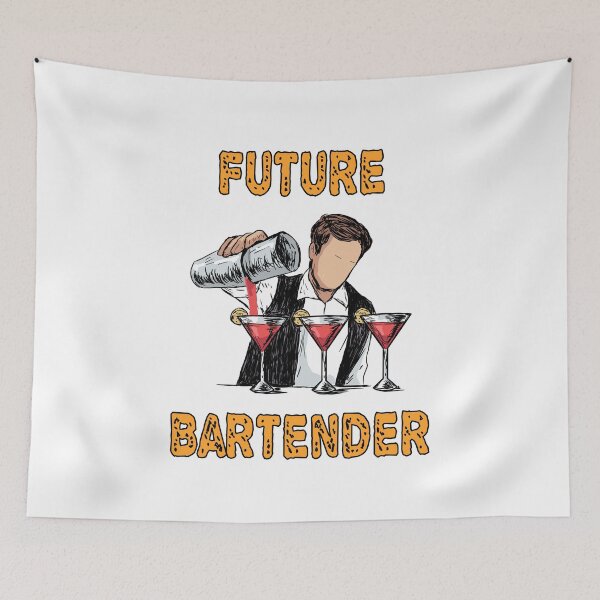 Item preview, Future Bartender designed and sold by saulmedia.