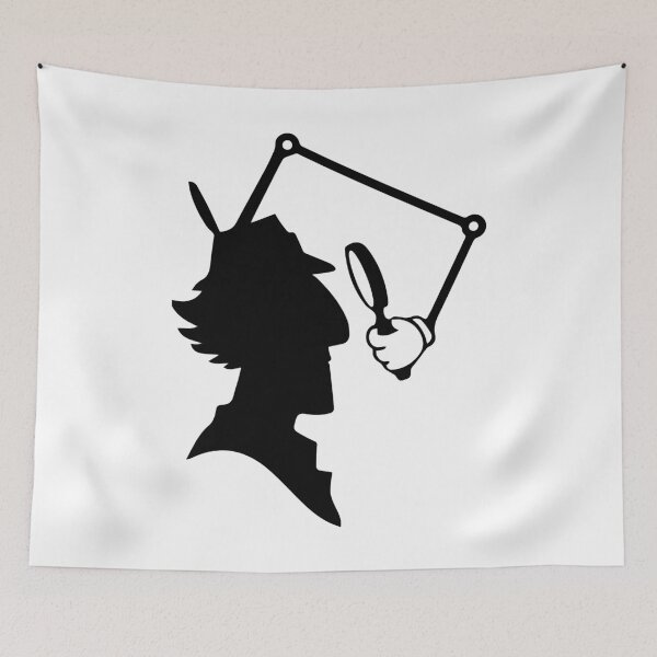 Item preview, Funny Gift Inspector Gadget Silhouette Christmas designed and sold by KallieShanahat.