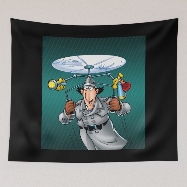 Item preview, Funny Gifts For Inspector Gadget - Flying Helicopter Christmas designed and sold by KallieShanahat.