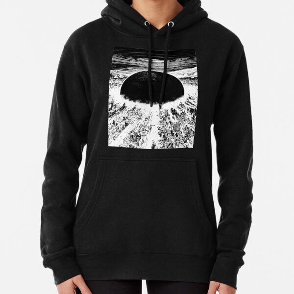 Akira Cyberpunk City Explosion Pullover Hoodie