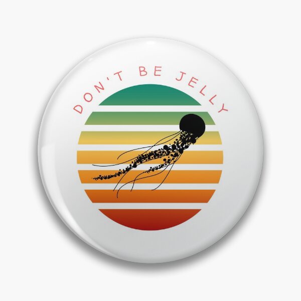 Item preview, Don't Be Jelly - Retro Save the Jellyfish designed and sold by mbhmerch.