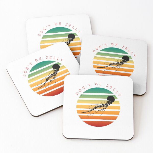 Item preview, Don't Be Jelly - Retro Save the Jellyfish designed and sold by mbhmerch.