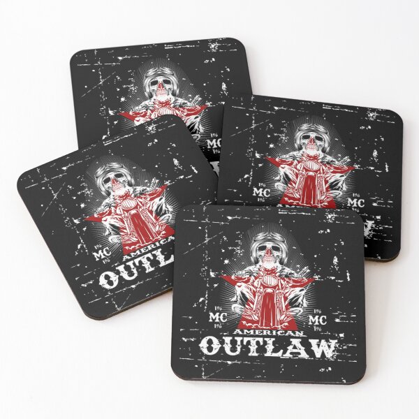 Item preview, American Outlaw Biker T-ShirtAmerican Outlaw Biker designed and sold by AgnesAnne.