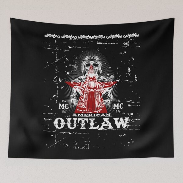 Item preview, American Outlaw Biker T-ShirtAmerican Outlaw Biker designed and sold by AgnesAnne.
