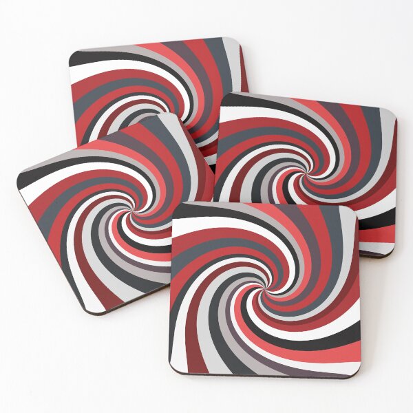 Item preview, Retro Rainbow Swirls 7 Boho designed and sold by MaryJaneRC.
