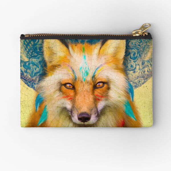 Wise Fox Zipper Pouch