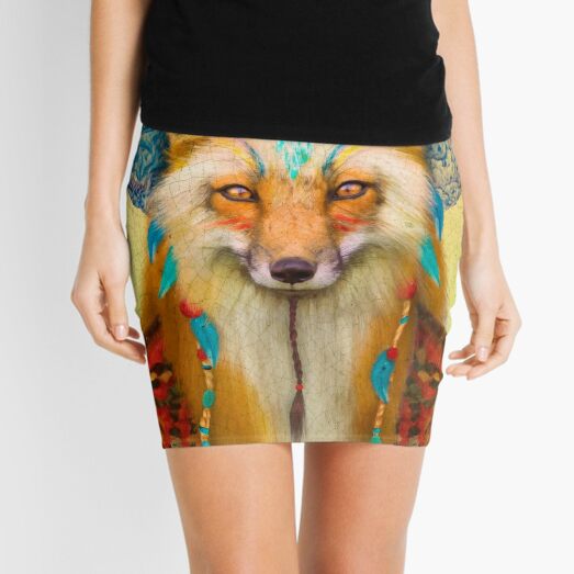 Wise Fox Mini Skirt