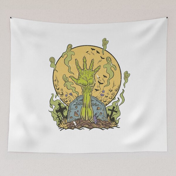 Item preview, Zombie Hand ghost Halloween designed and sold by TRIBExSPACE.