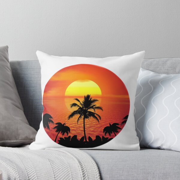 Item preview, Beach Sunset Coconut tree designed and sold by Colandia.