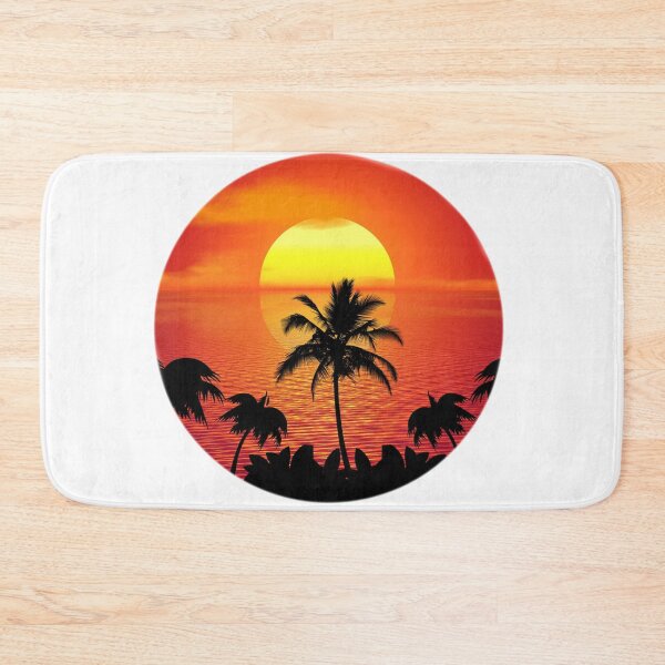 Item preview, Beach Sunset Coconut tree designed and sold by Colandia.