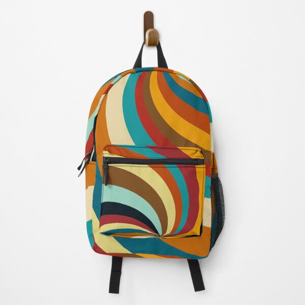 Item preview, Retro Rainbow Swirls 8 Boho Pastel designed and sold by MaryJaneRC.