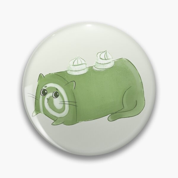 Item preview, Matcha Roll Cat designed and sold by Sweets-trolley.
