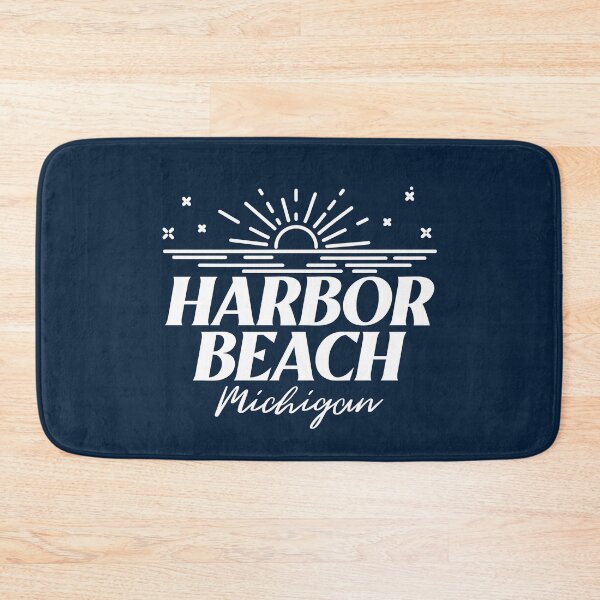 Item preview, Harbor Beach Michigan Sun White Design designed and sold by Eleven-K.