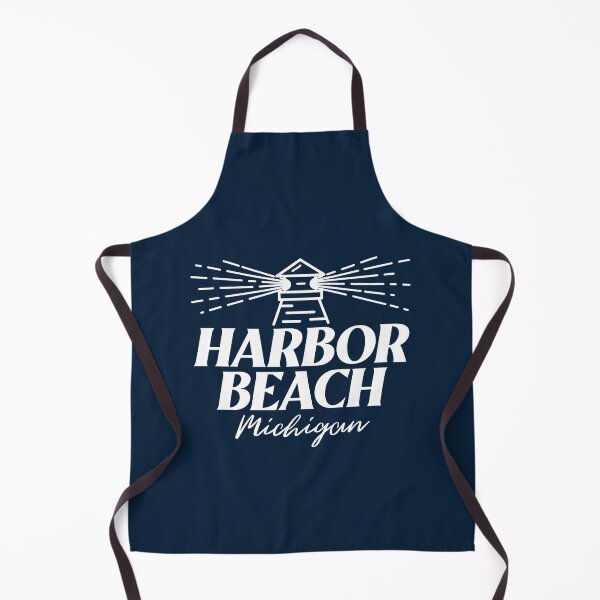 Item preview, Harbor Beach Michigan Lighthouse White Design designed and sold by Eleven-K.