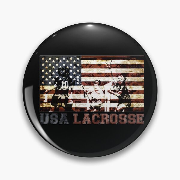 Artikelvorschau, Lacrosse-USA-amerikanische Flagge entworfen und verkauft von ProArtzilla.