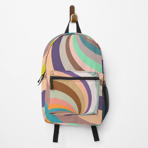 Item preview, Retro Rainbow Swirls 10 Boho Pastel designed and sold by MaryJaneRC.