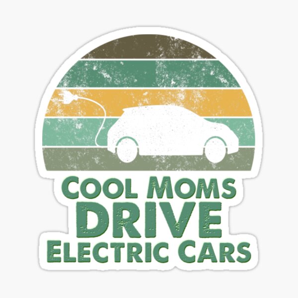Electric Vehicle Stickers for Sale