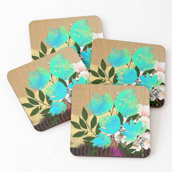 Item preview, ALPHA LION BOSSE FLORAL RICH AND VIBRANT graphic designed and sold by wildwhimsical.