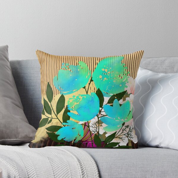 Item preview, ALPHA LION BOSSE FLORAL RICH AND VIBRANT graphic designed and sold by wildwhimsical.
