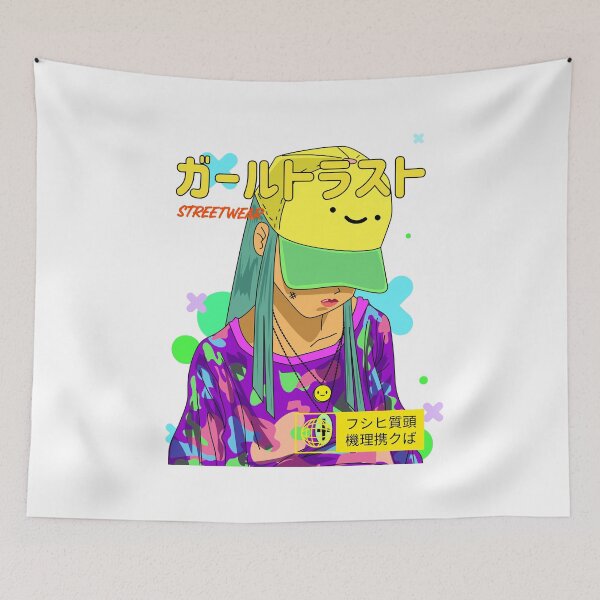 Item preview, Female Anime Character - Streetwear designed and sold by AnimeClothing4.
