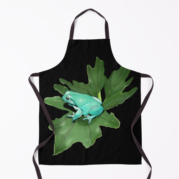 Item preview, White's (Dumpy) Treefrog on a Philodendron Leaf designed and sold by TinkerandBone.