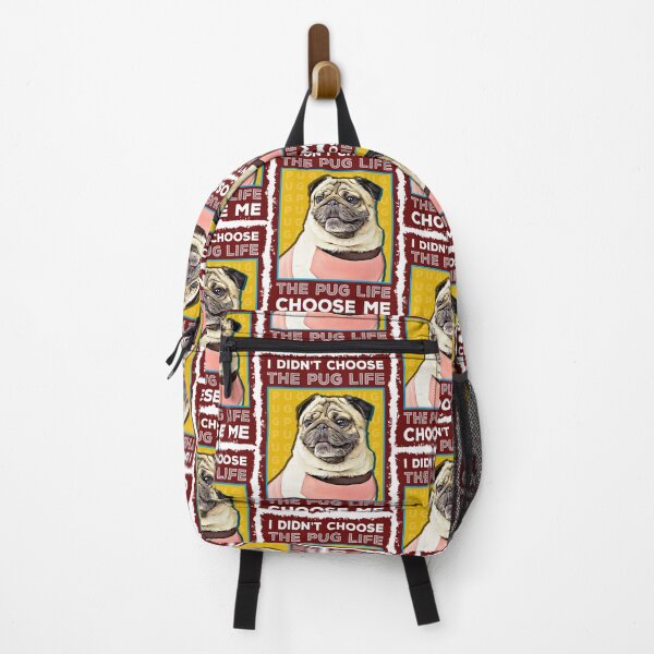 Item preview, No elegí la vida pug, la vida pug me eligió a mí designed and sold by csoDesign.