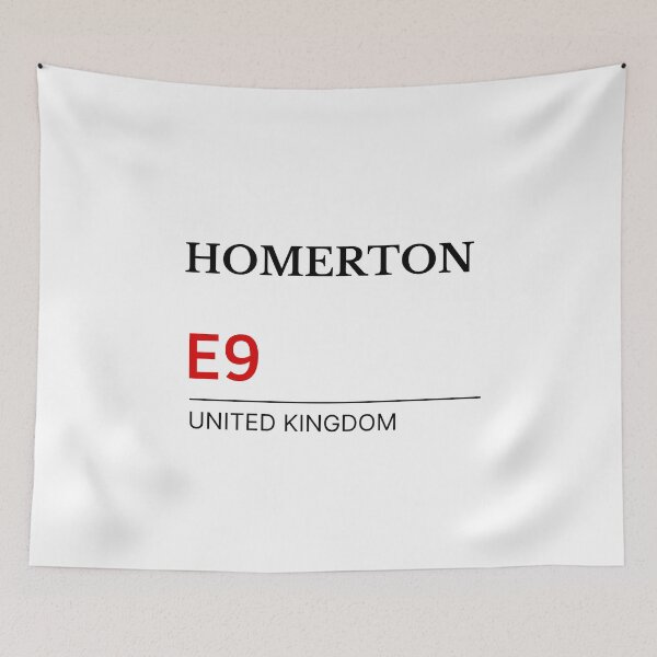 Item preview, Postcode Homerton E9 United Kingdom designed and sold by Yayatachdiyat0.