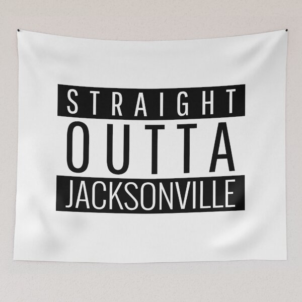 Item preview, Straight Outta Jacksonville  designed and sold by Teelogic.