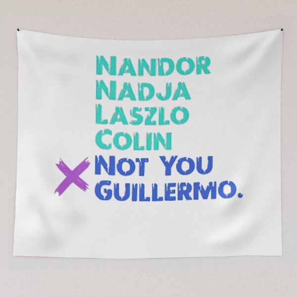 Item preview, Not You Guillermo designed and sold by Huongnguyen76.