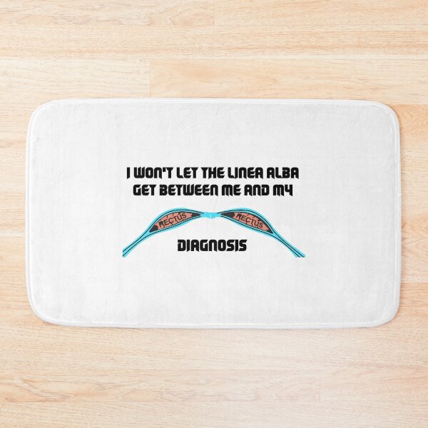 Item preview, I won't let the linea alba get between me and my diagnosis designed and sold by Salamandys.