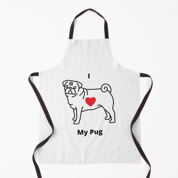 Item preview, I Love My Pug designed and sold by HailYourPug.