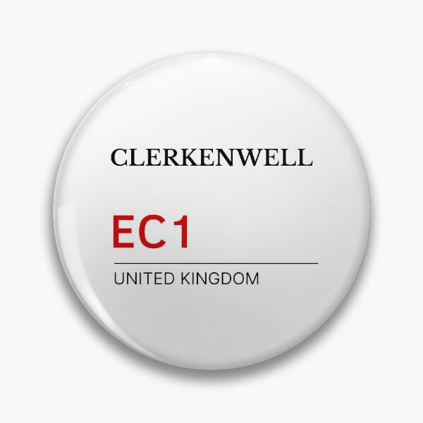 Item preview, Postcode Clerkenwell EC1 United Kingdom designed and sold by Yayatachdiyat0.
