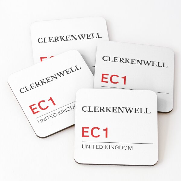 Item preview, Postcode Clerkenwell EC1 United Kingdom designed and sold by Yayatachdiyat0.