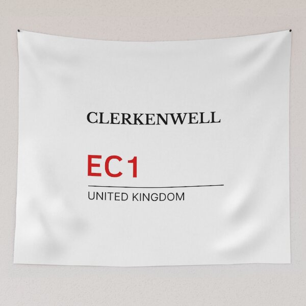 Item preview, Postcode Clerkenwell EC1 United Kingdom designed and sold by Yayatachdiyat0.