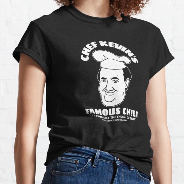 GR8Shop Aaron Rodgers The Office Kevin Chili Kevin Malone Chilli T-Shirt  Maglietta Grigio per Uomo Size S : .it: Moda